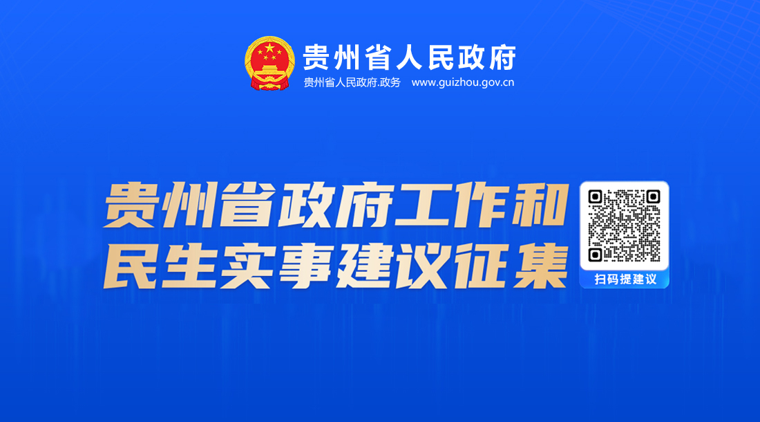 贵州省政府工作和民生实事建议征集